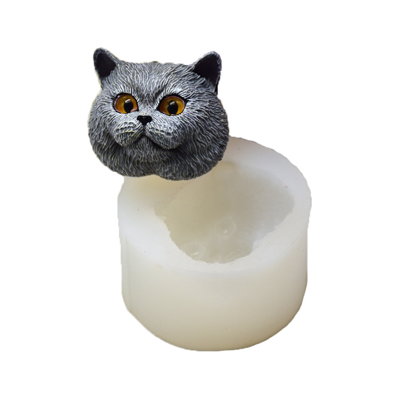 Soap Making Guide - Silicone Mold Short-haired Cat Shaped Handmade
