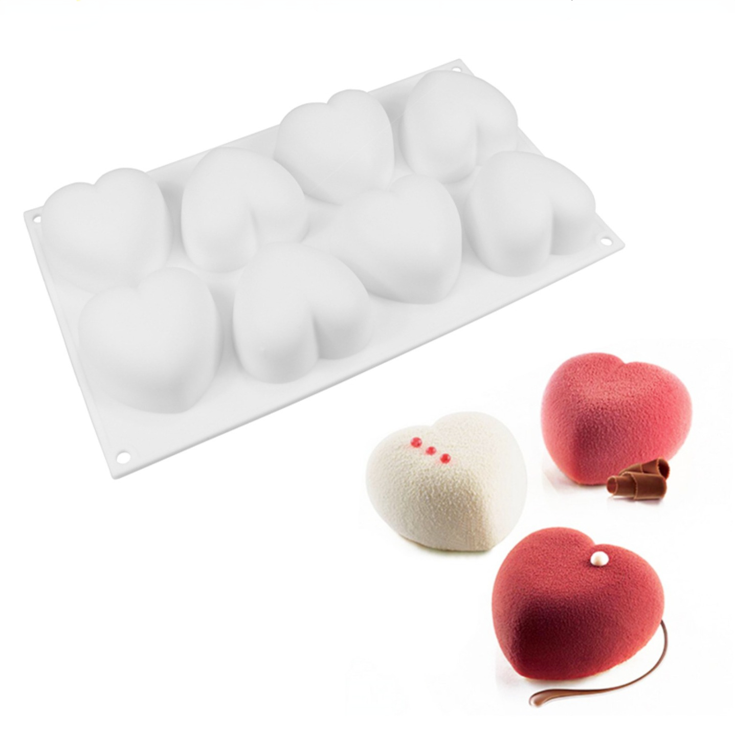Soap Making Guide - Love Heart Silicone Soap Mold Handmade