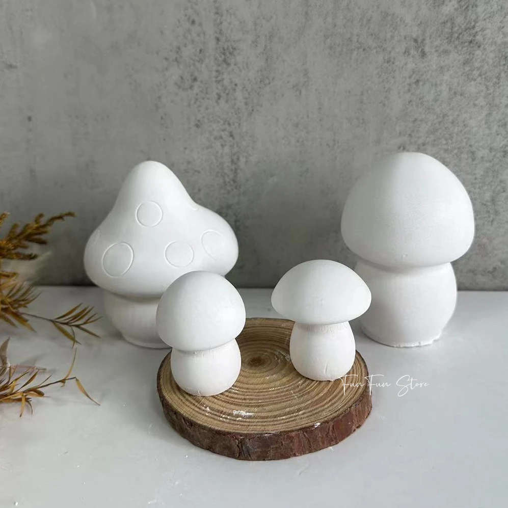 Soap Making Additives - 3D Mushroom Candle Silicone Mold Crystal