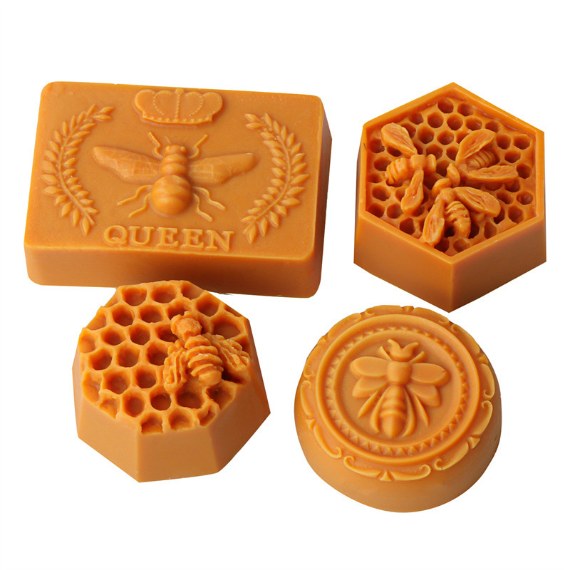 Soap Making Activity - 3D Flying Bee Honeycomb Candle Molds