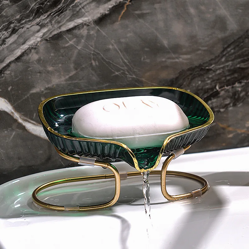 Soap Making Box - Gold Edged Toilet Soap Drain Box