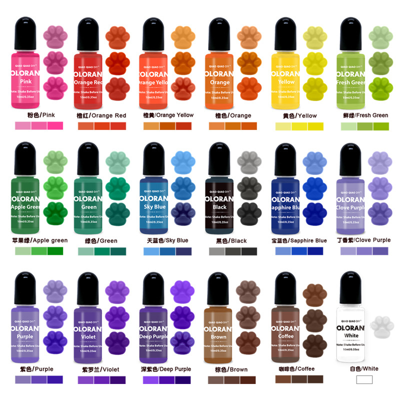 Soap Making Activity - 20 Colors Candle Dyes Wax Candles