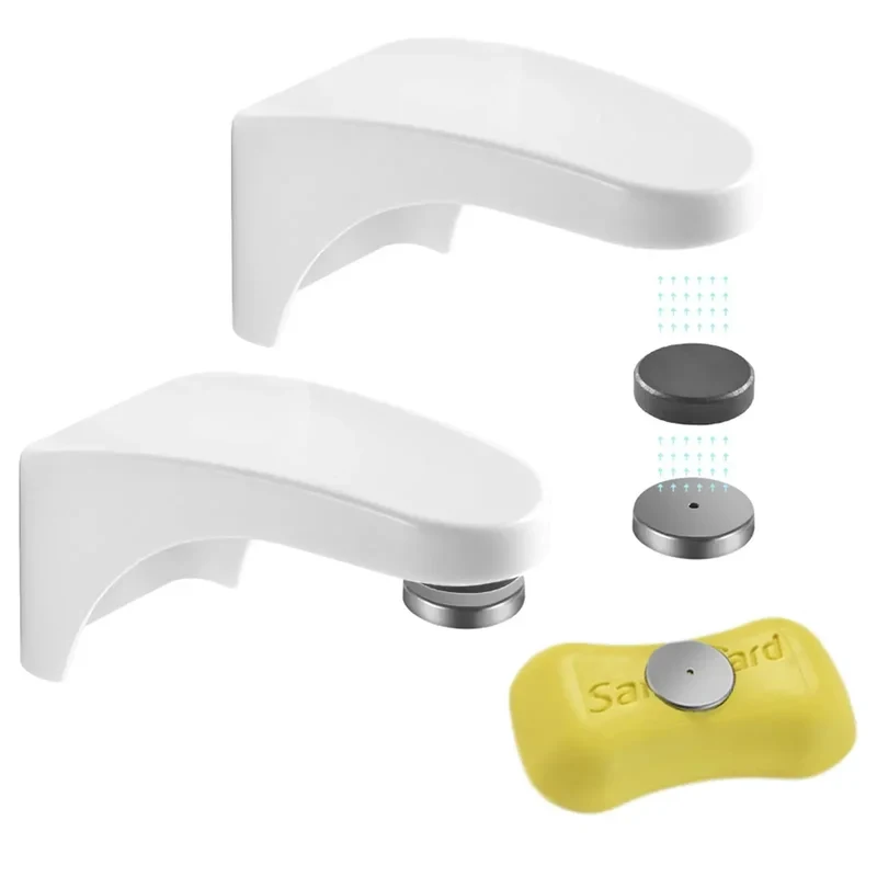 Soap Making Box - Magnetic Soap Holder Soap Box Punch-free
