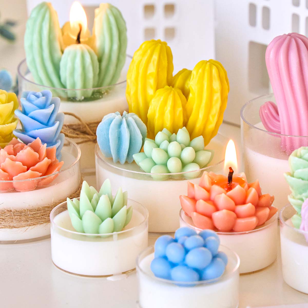 Soap Making Book For Beginners - 3D Succulent Kit Silicone Candle Mold