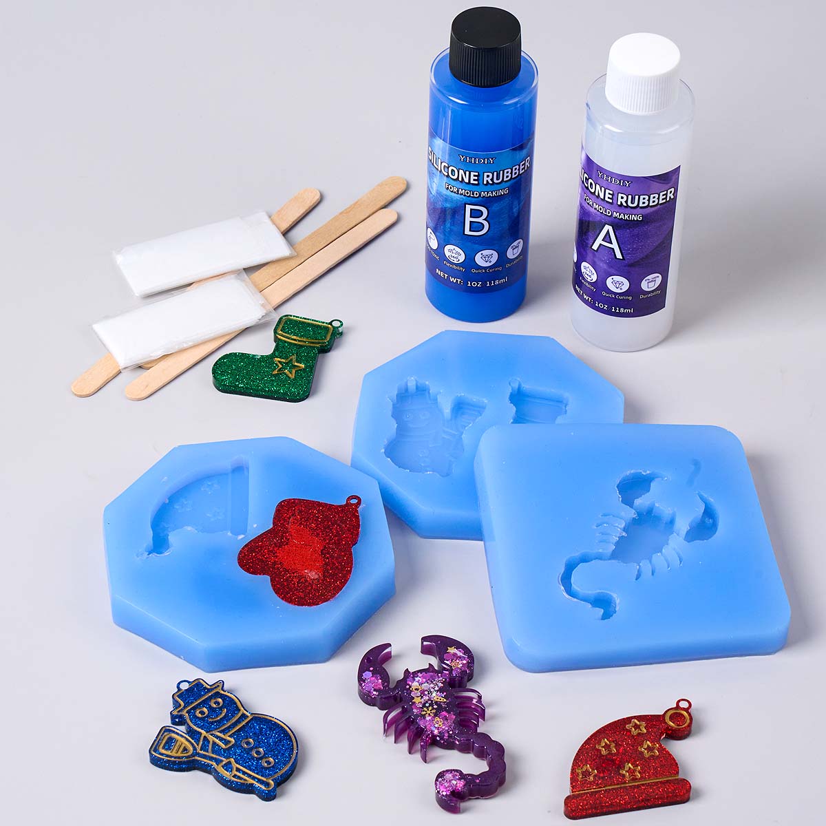 118ml/296ml Silicone Mold Maki - Soap Making Homemade 评论和价格