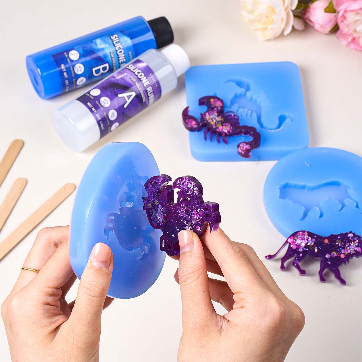 118ml/296ml Silicone Mold Maki - Soap Making Homemade 评论和价格