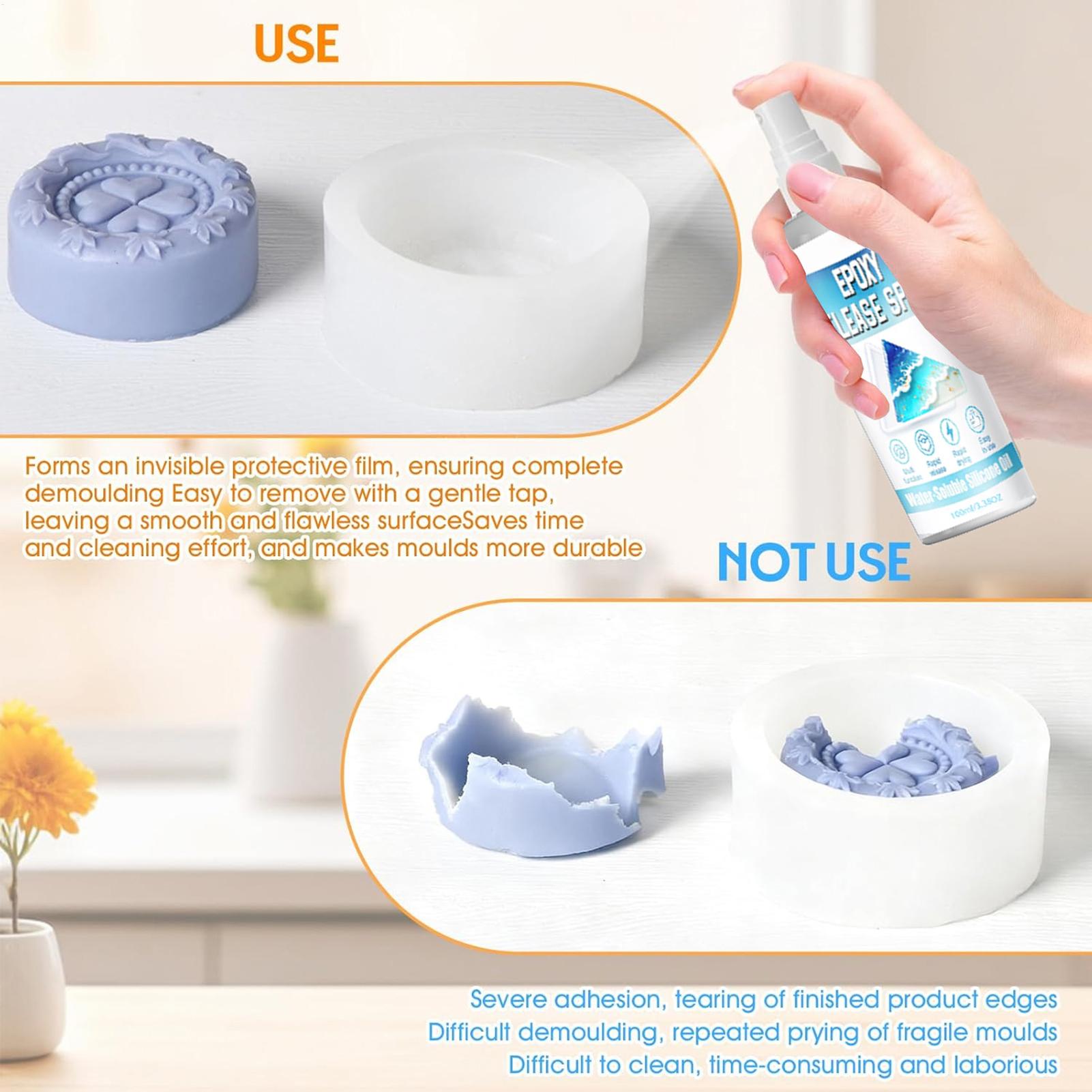 100ml Silicone Release Spray E - Soap Making Tutorial 评论和价格