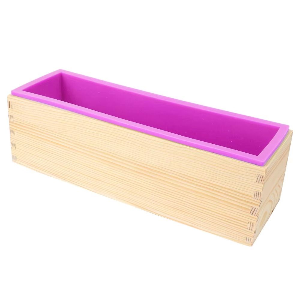 1200ml Silicone Soap Mold Wood - Soap Making Box 评论和价格