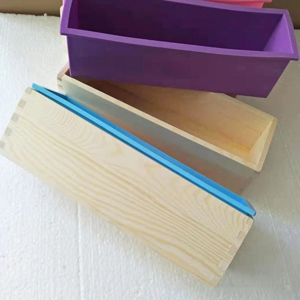 1200ml Silicone Soap Mold Wood - Soap Making Box 评论和价格