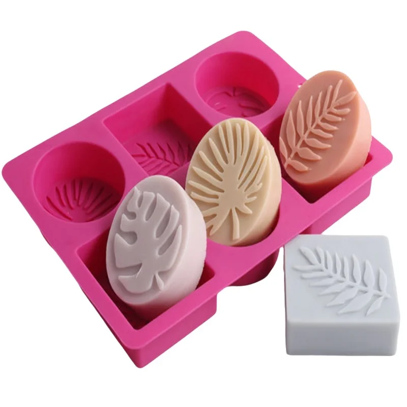 Round and Square Leaf Silicone - Soap Making Book For Beginners 评论和价格