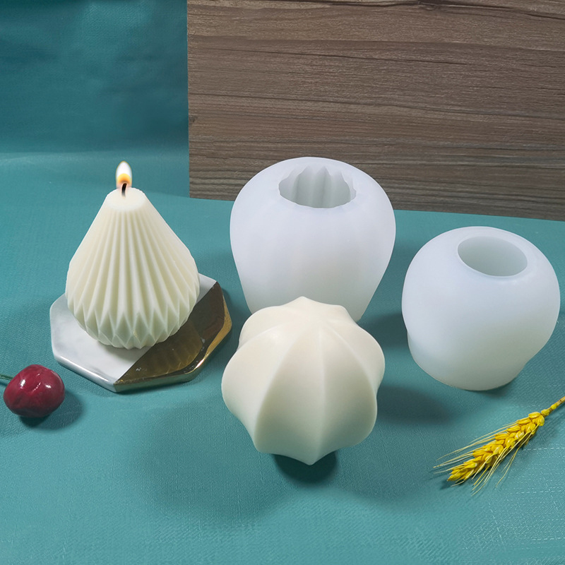 3D Silicone Candle Molds Geome - Soap Making Homemade 评论和价格