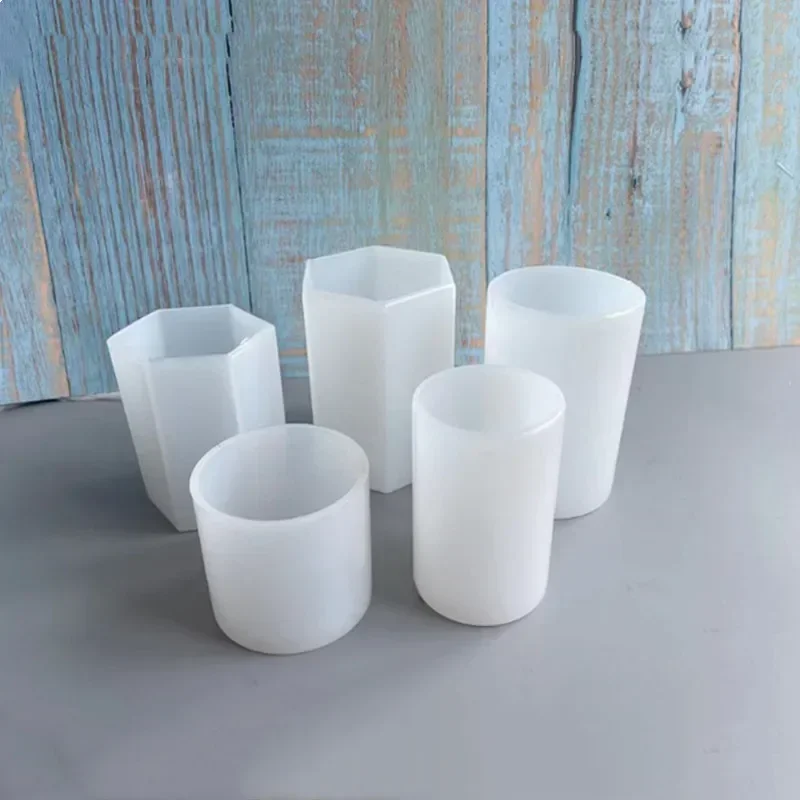 3D Cylinder Shape Candle Silic - Soap Making Homemade 评论和价格