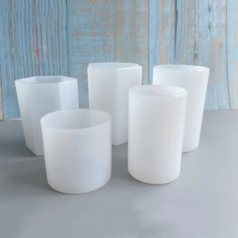 3D Cylinder Shape Candle Silic - Soap Making Homemade 评论和价格
