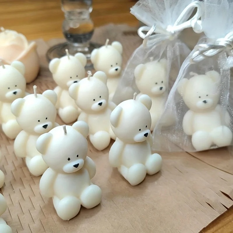 Silicone Bear Mold for Scented - Soap Making Additives 评论和价格