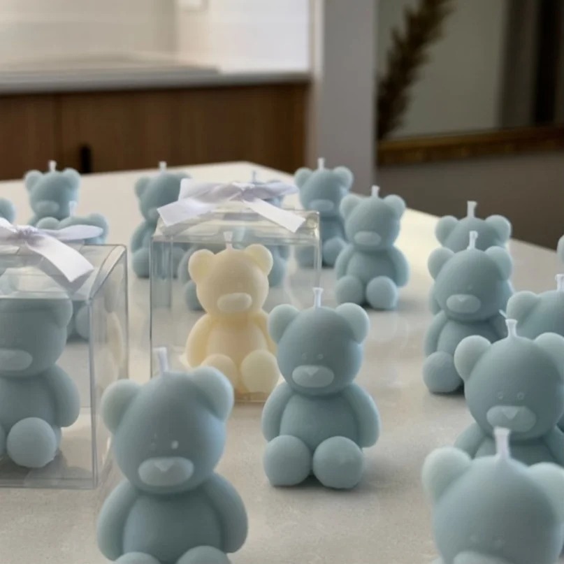 Silicone Bear Mold for Scented - Soap Making Additives 评论和价格