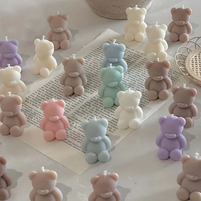 Silicone Bear Mold for Scented - Soap Making Additives 评论和价格