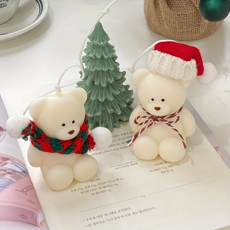 Silicone Bear Mold for Scented - Soap Making Additives 评论和价格