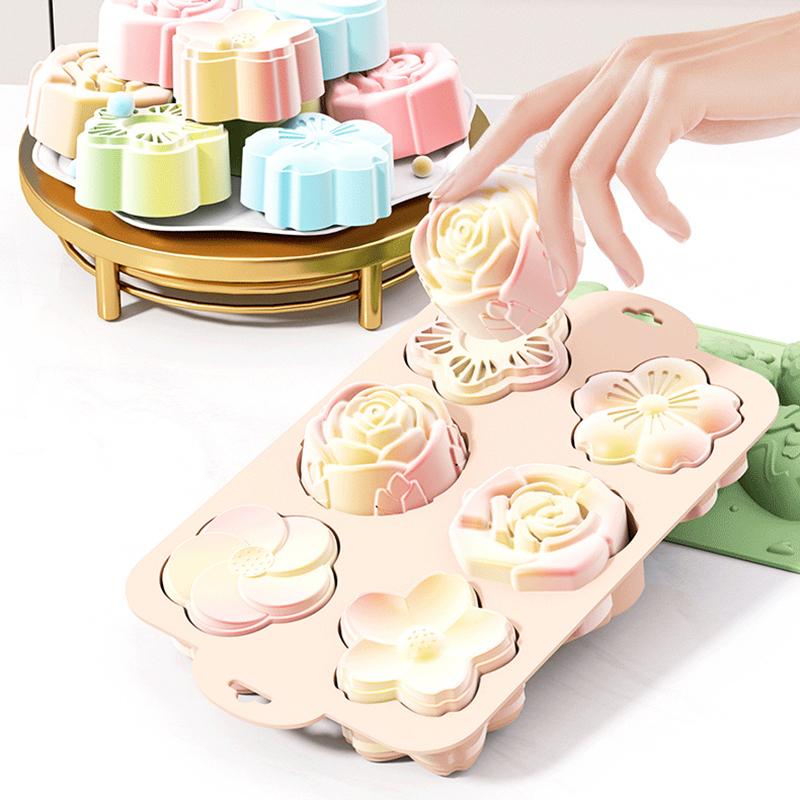 SU Flower Silicone Mold, 6 Cav - Soap Making Homemade 评论和价格