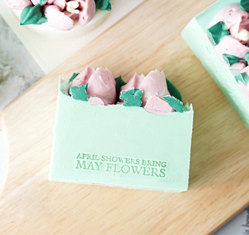 Hand made Soap Stamp Chapter A - Soap Making Kit Organic 评论和价格