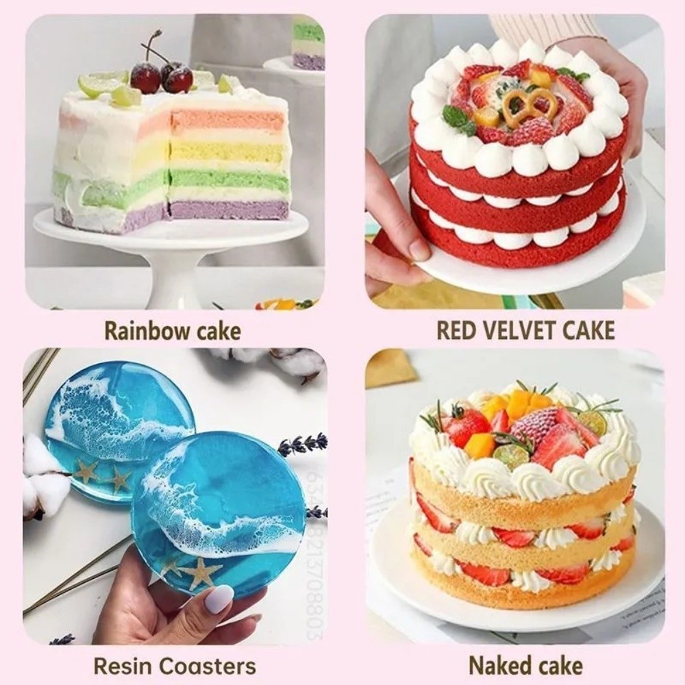 Cylinder Shaped Silicone Bakin - Soap Making Homemade 评论和价格