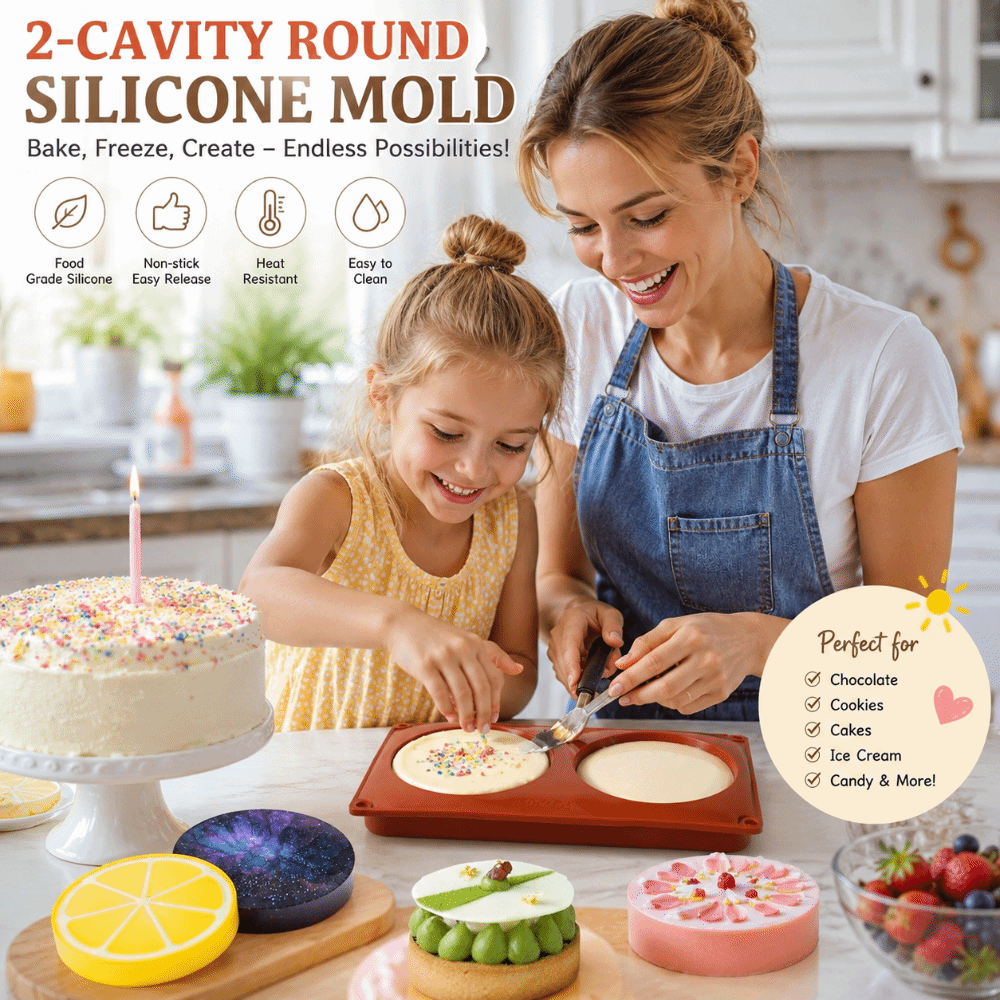 Cylinder Shaped Silicone Bakin - Soap Making Utensils 评论和价格