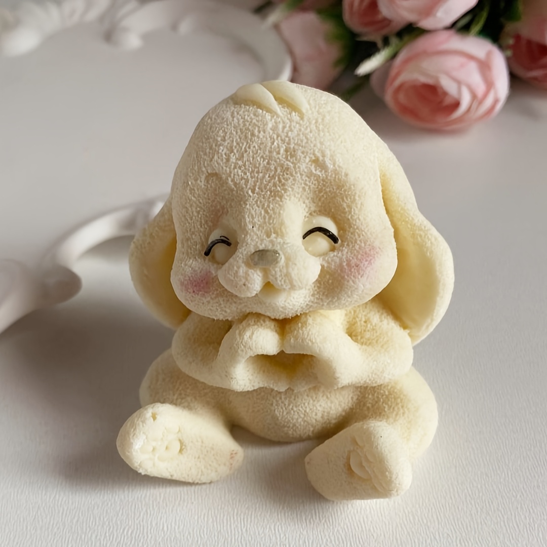 1pc Adorable Rabbit Resin Sili - Soap Making Guide 评论和价格