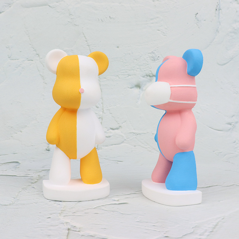 3D Cartoon Bear Silicone Candl - Soap Making Book For Beginners 评论和价格