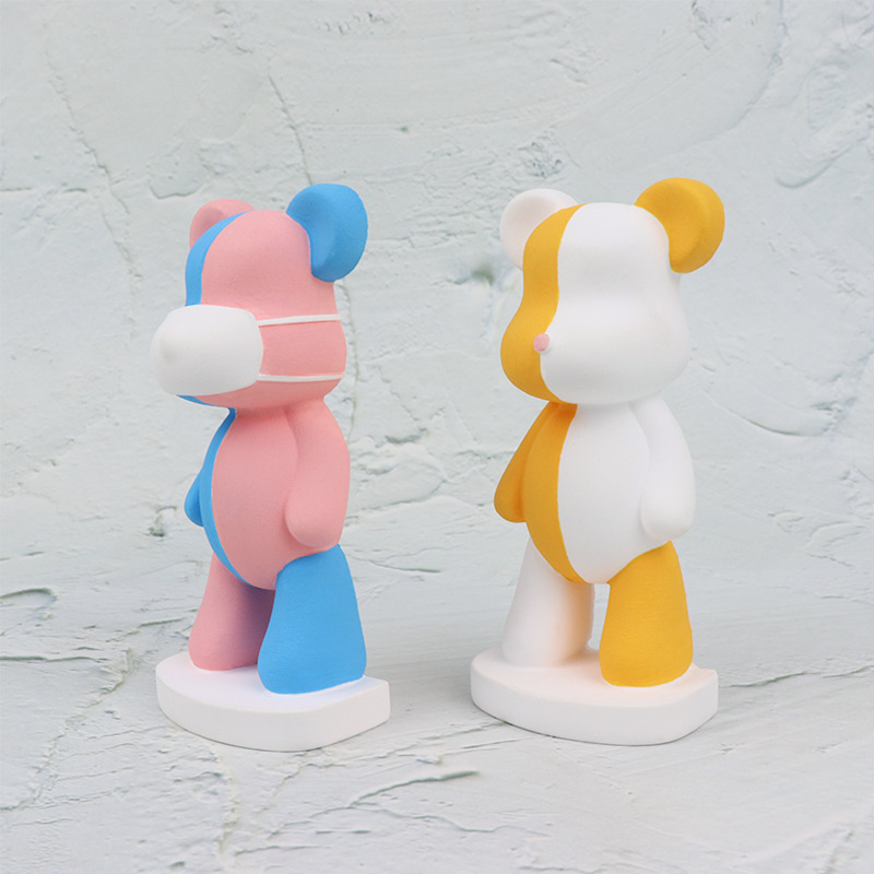 3D Cartoon Bear Silicone Candl - Soap Making Book For Beginners 评论和价格