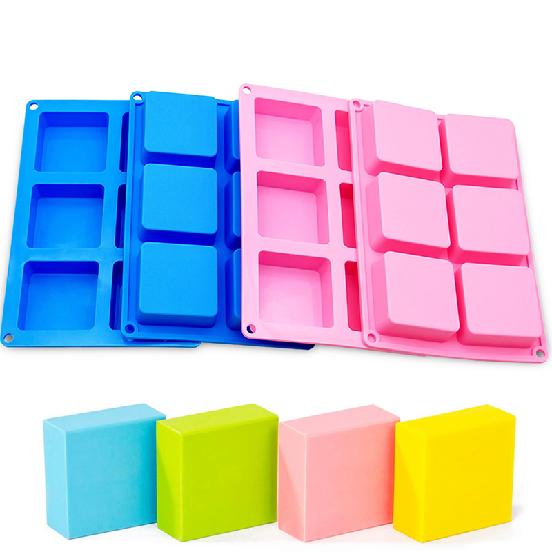 Square Soap Molds 6-Cavity Non - Soap Making Guide 评论和价格