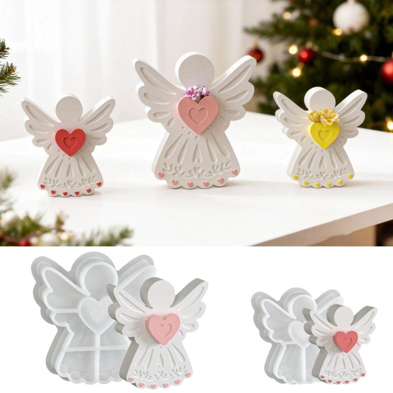 Love Angel Gypsum Mold Candle  - Soap Making Guide 评论和价格