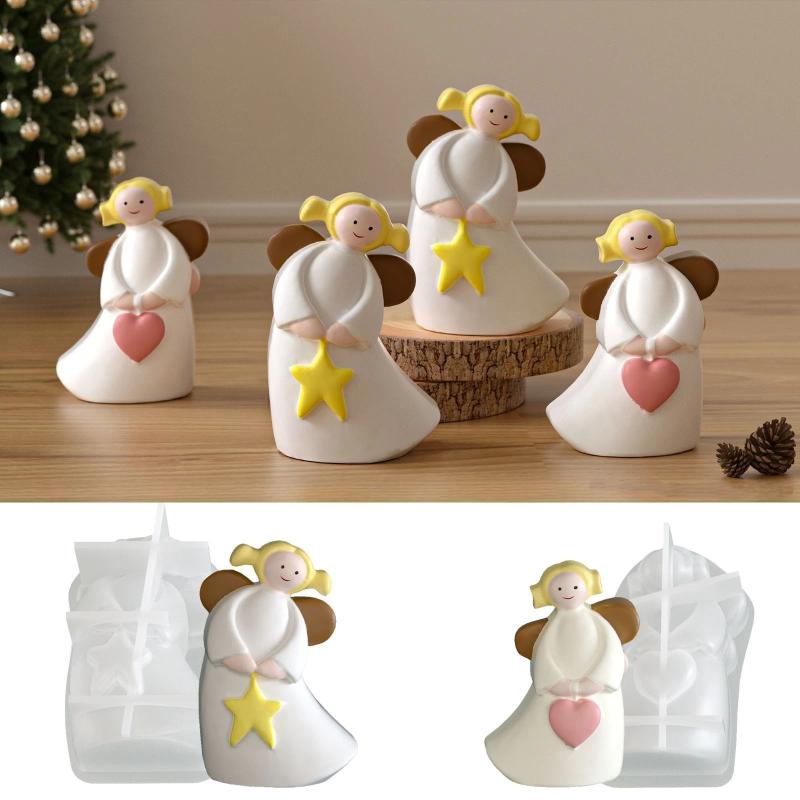 Love Angel Gypsum Mold Candle  - Soap Making Guide 评论和价格