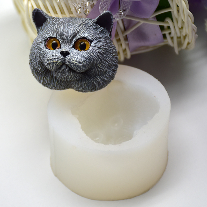 Silicone Mold Short-haired Cat - Soap Making Guide 评论和价格
