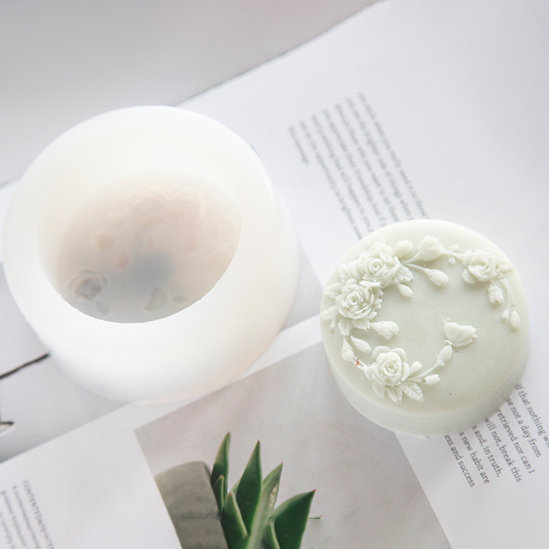 Round Shape Rose Flower Handma - Soap Making Activity 评论和价格