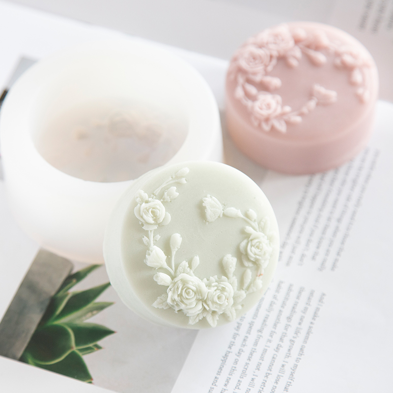Round Shape Rose Flower Handma - Soap Making Activity 评论和价格