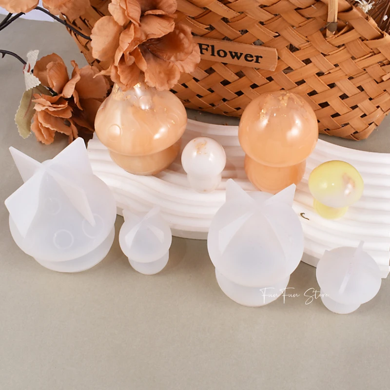 3D Mushroom Candle Silicone Mo - Soap Making Additives 评论和价格