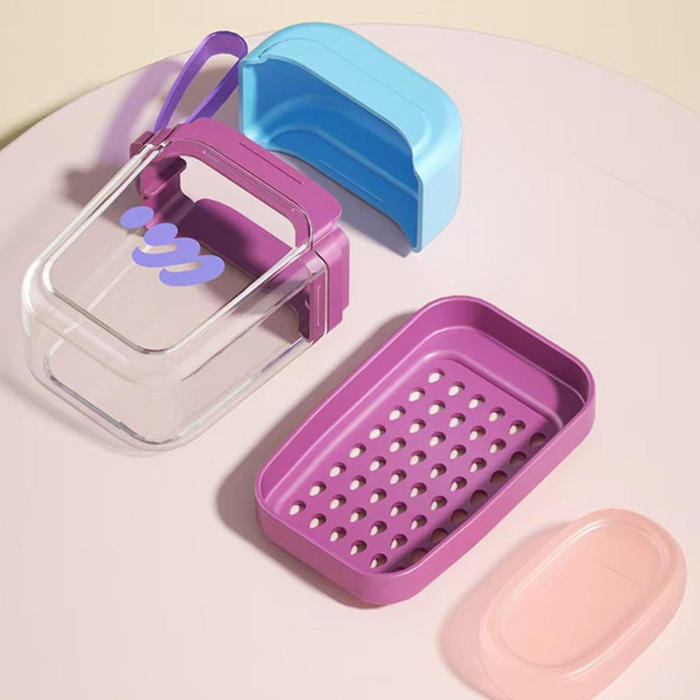 Soap Case with Lid Bacteria-pr - Soap Making Box 评论和价格