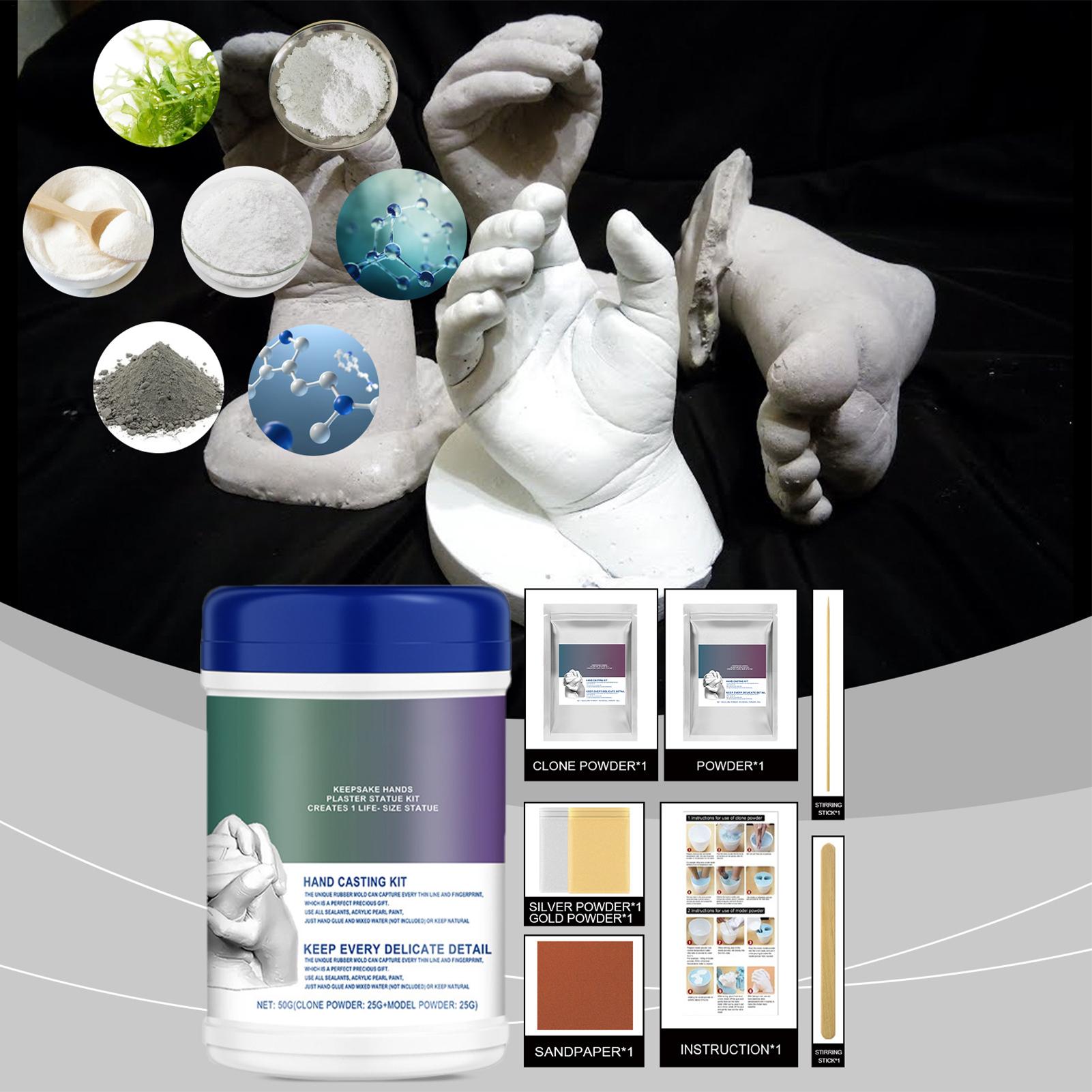 Baby Hand And Foot Casting Kit - Soap Making Book For Beginners 评论和价格
