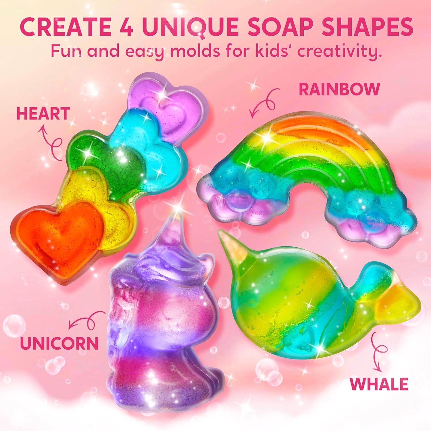 JOYFY Unicorn Soap Making Kit  - Soap Making Book For Beginners 评论和价格