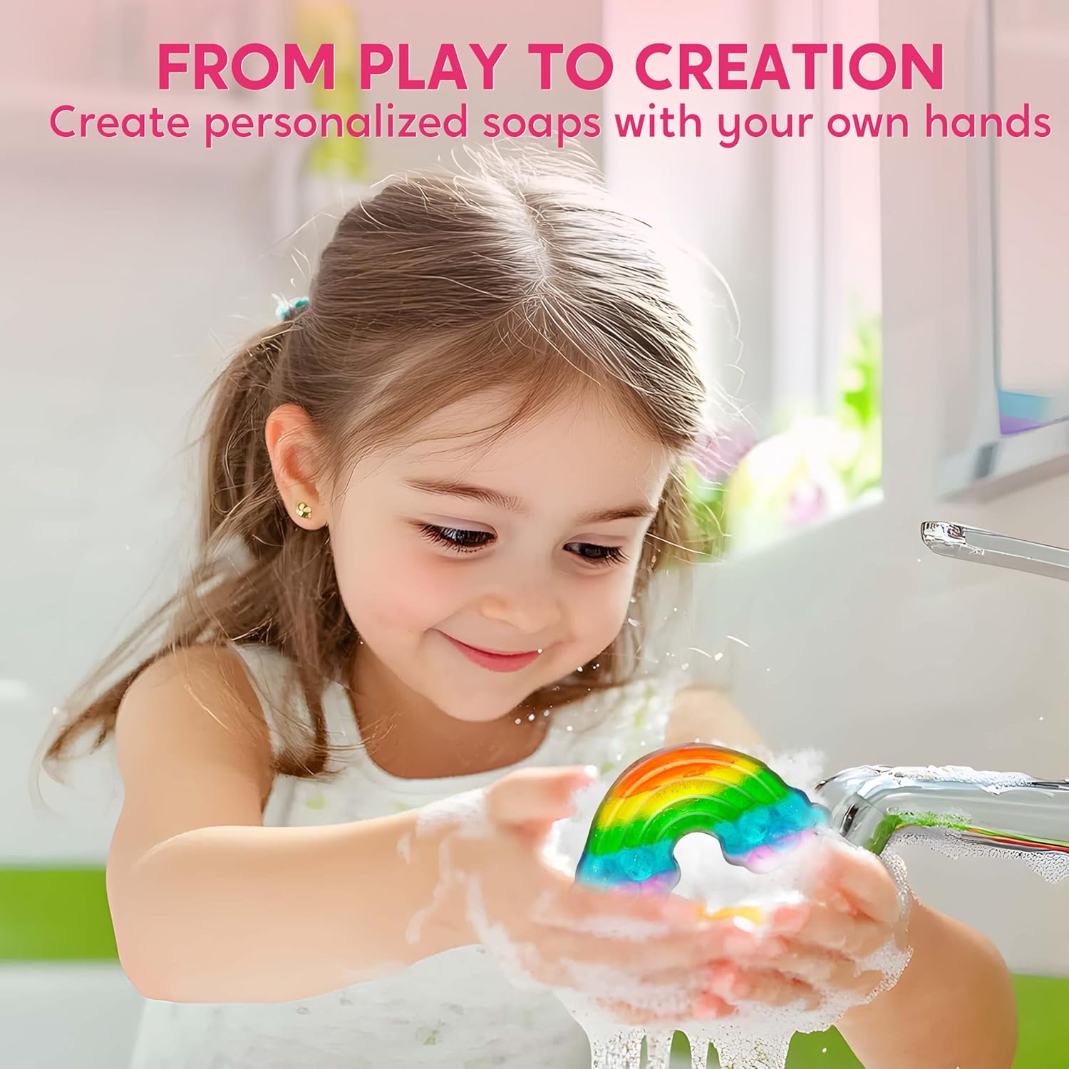 JOYFY Unicorn Soap Making Kit  - Soap Making Book For Beginners 评论和价格