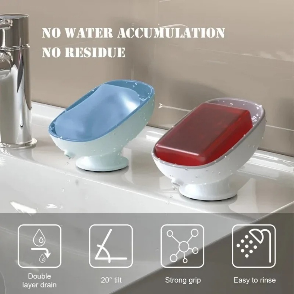 1pc Super Suction Cup Bathroom - Soap Making Box 评论和价格