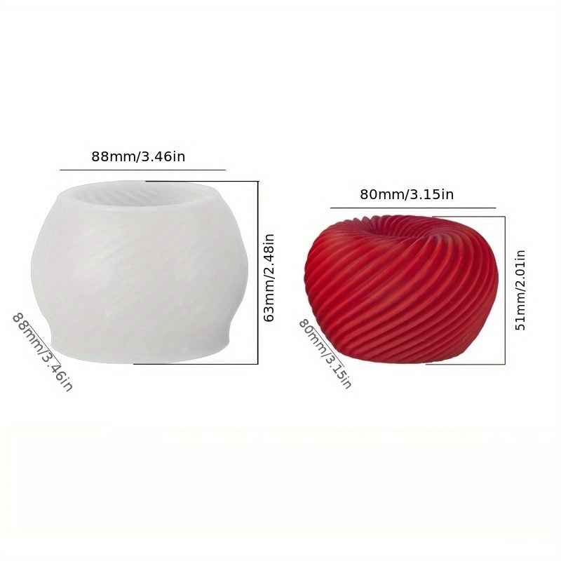 A trendy red apple silicone mo - Soap Making Guide 评论和价格