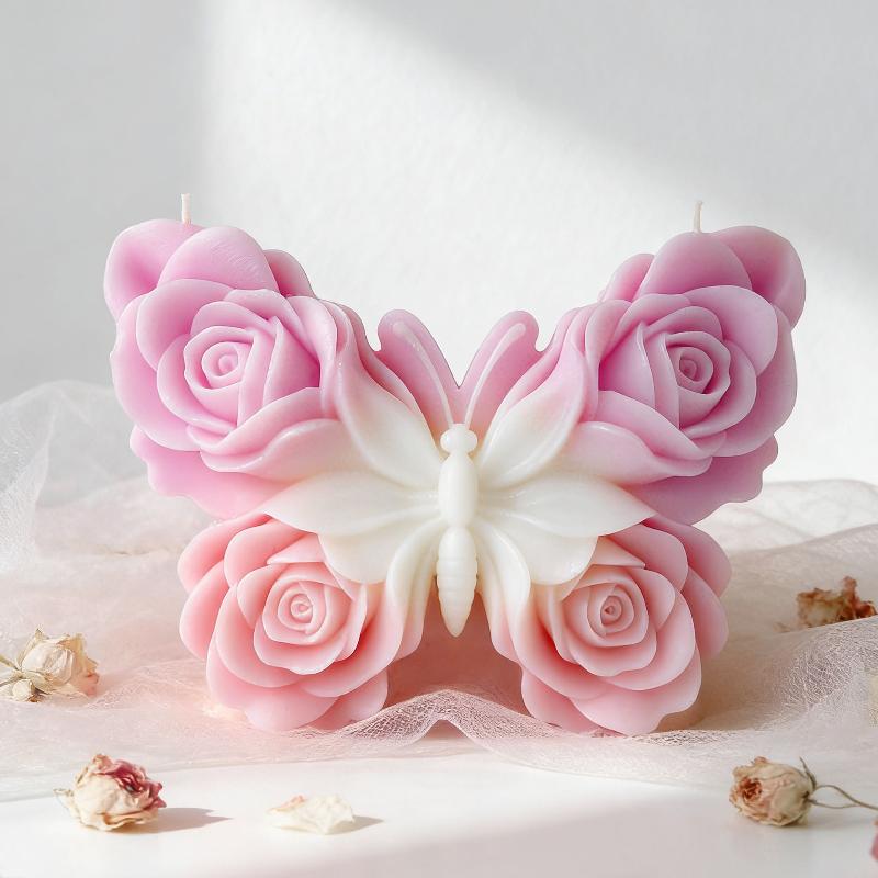 DIY Rose Butterfly Form Silico - Soap Making Utensils 评论和价格