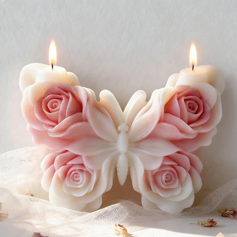 DIY Rose Butterfly Form Silico - Soap Making Utensils 评论和价格