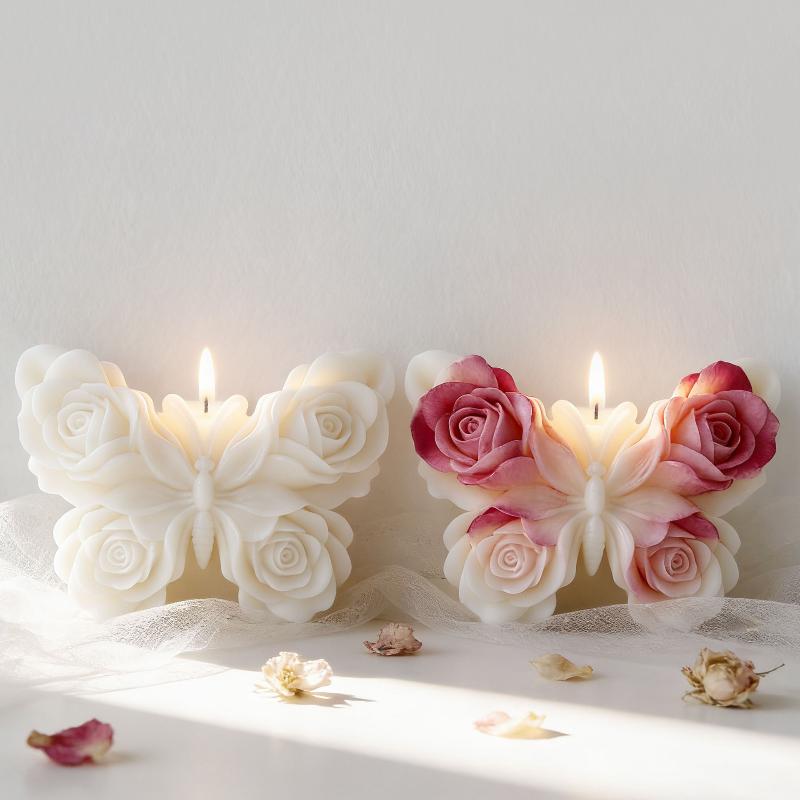 DIY Rose Butterfly Form Silico - Soap Making Utensils 评论和价格